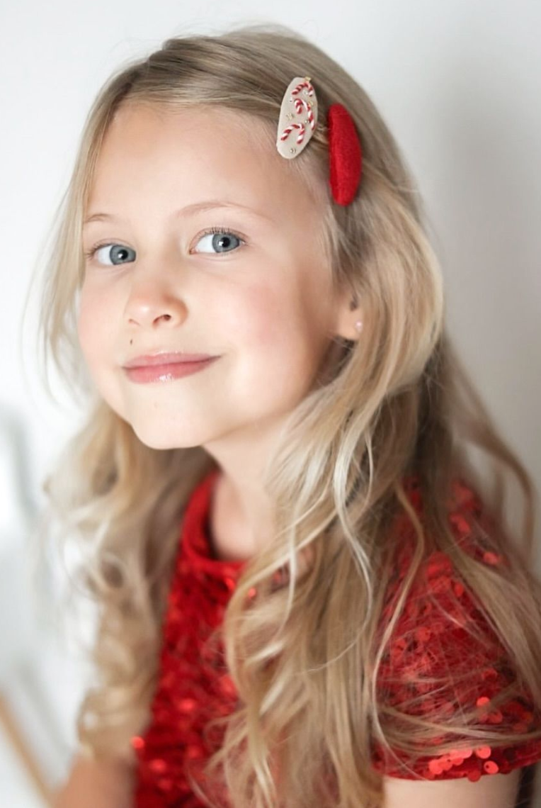 Periwinkle & Jasmine Hairclips