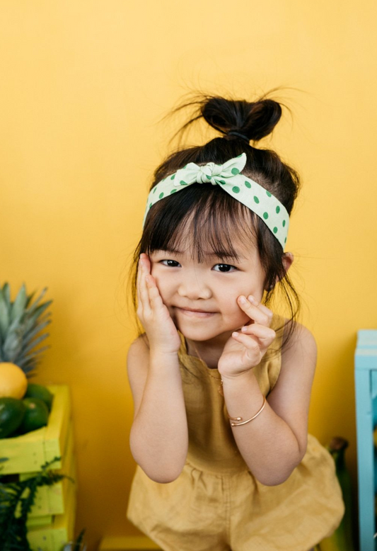Periwinkle Flower Hairband
