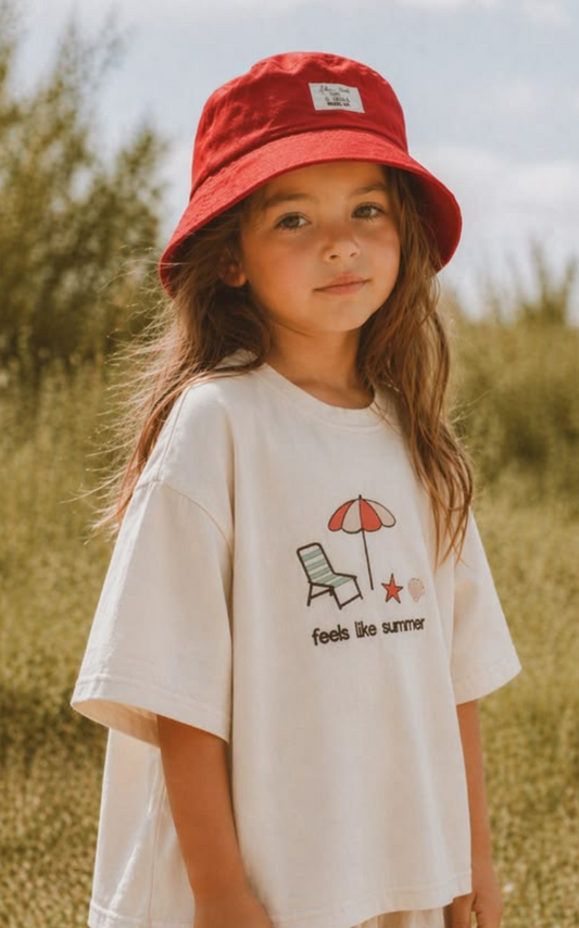 Flower Reversible Bucket Hat